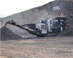 Finlay aggregate processing equipment